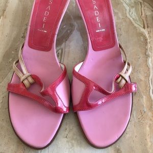 Casadei vintage pink heels